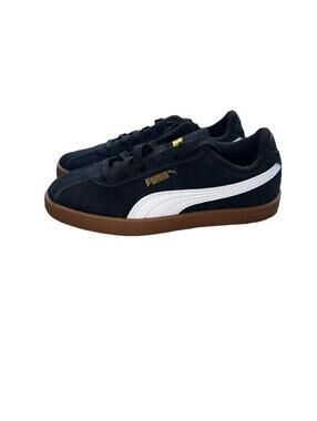 NEW PUMA Club II Era Black White Gum Lace Up Low Top 4.5